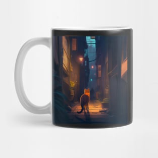 Alley Cat in Auburn Mug